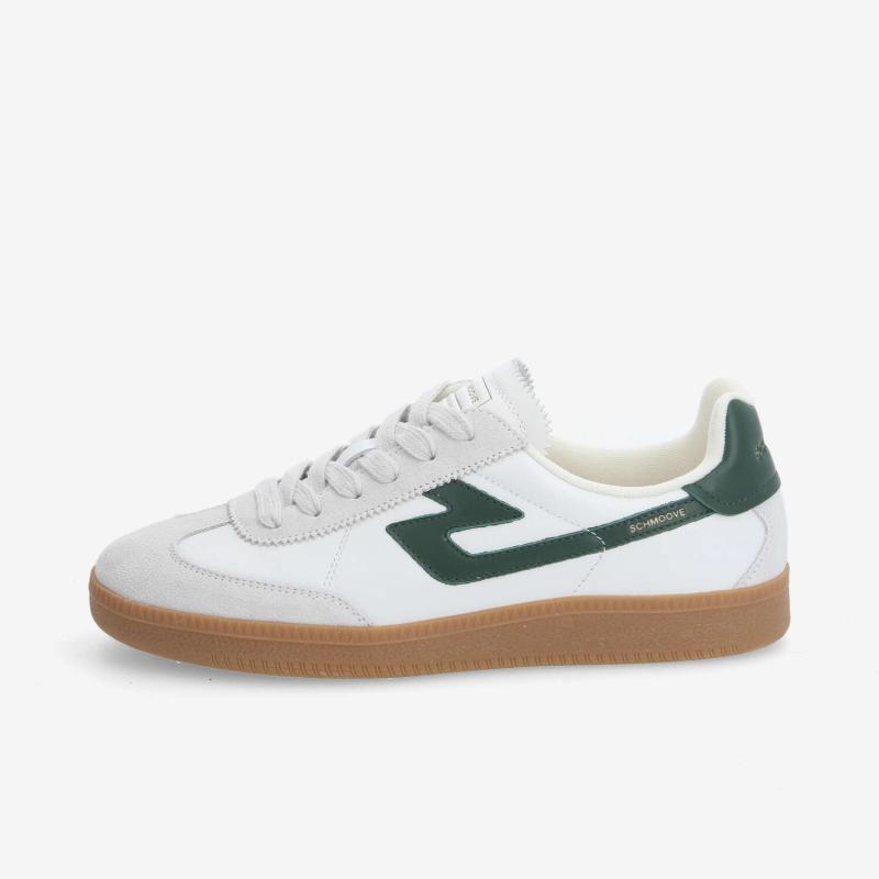 SHEFFIELD JOGGER M - NAPPA/SUEDE/NAP - BLANC/VERT